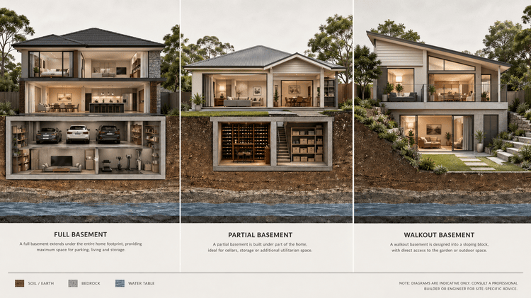 What Are the Three Types of Basements?